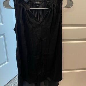 Simply Vera Vera Wang Black Sleeveless Blouse